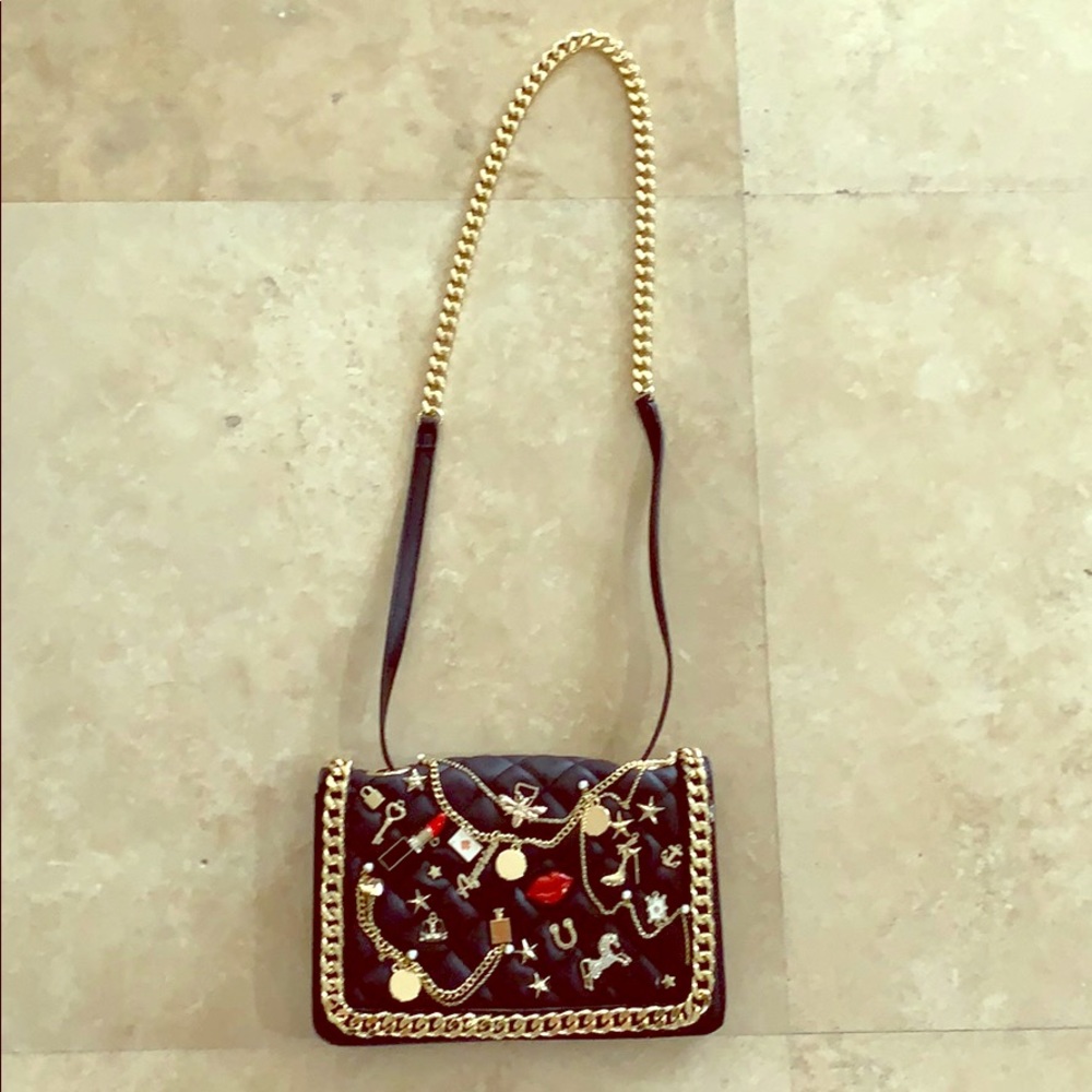 Aldo Purse- gold chain- brand new